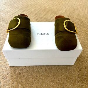 Khaite Absinthe Green Dowing Mule